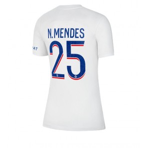 Paris Saint-Germain Nuno Mendes #25 kläder Kvinnor 2022-23 Tredje Tröja Kortärmad